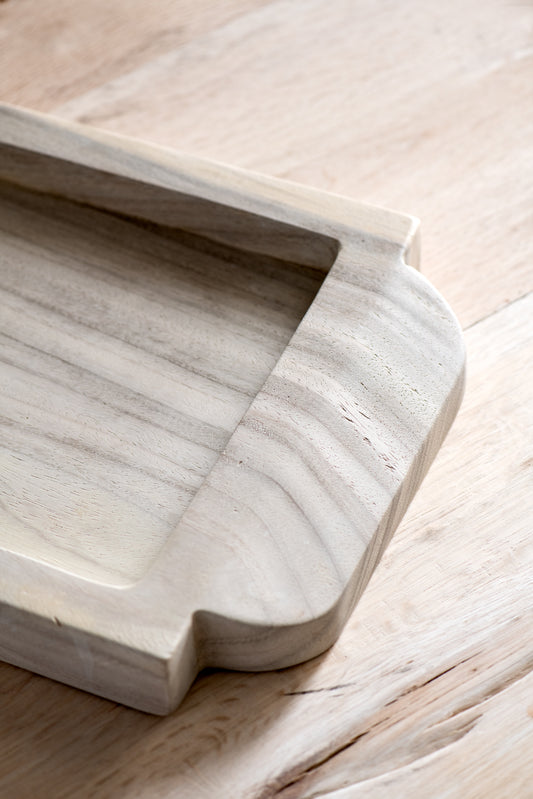 Wood Tray Rectangular Medium