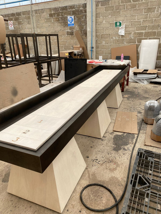 Bleached Sample Shuffleboard
